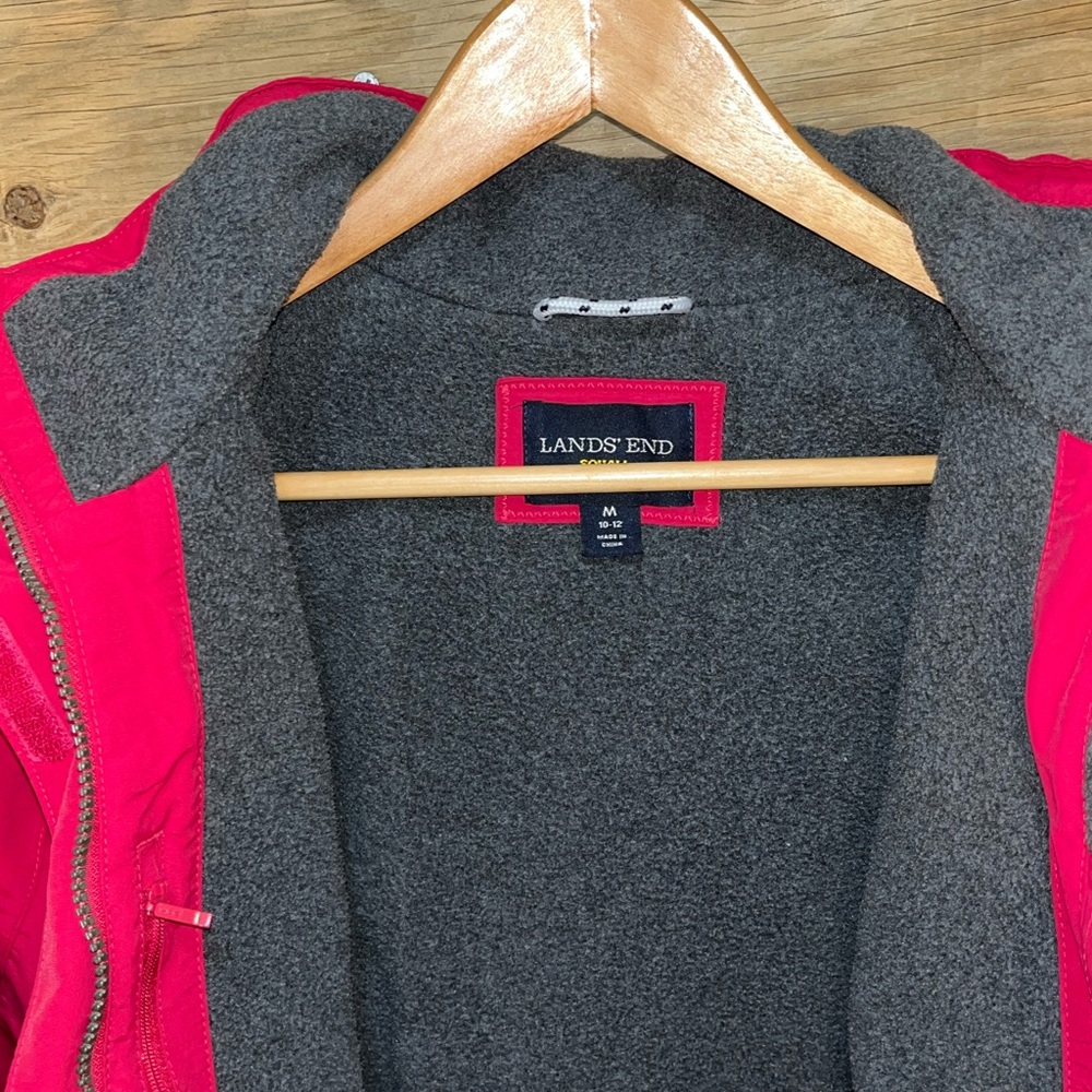 Lands' End Squall Jacket - Raspberry Color - Picture 6 of 10